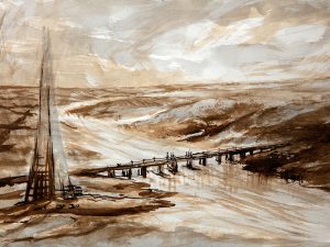 The Shard, Protohistoric Thames, wooden London Bridge (2019)